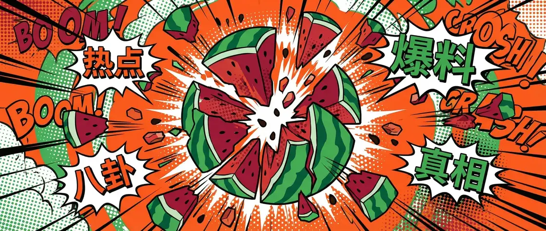 今日黑料-爆料最新内幕|明星花边新闻|热门八卦直击 今日头瓜爆炸漫画横幅